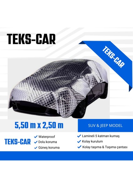 Suv Model Uyumlu Universal Dolu & Güneş ve Kar Koruyucu Oto Brandası fiyatları