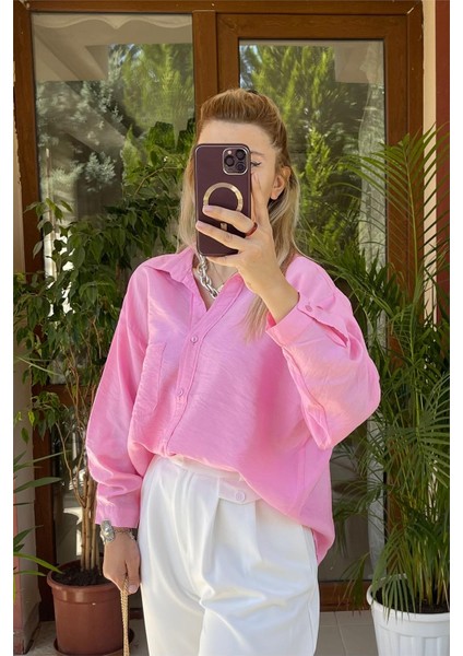 Efil Efil Pembe Gömlek Pembe fırsatları