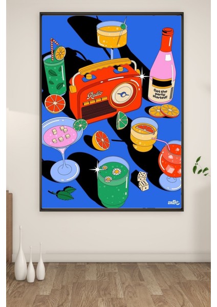 A3 Radıo Baskılı Poster