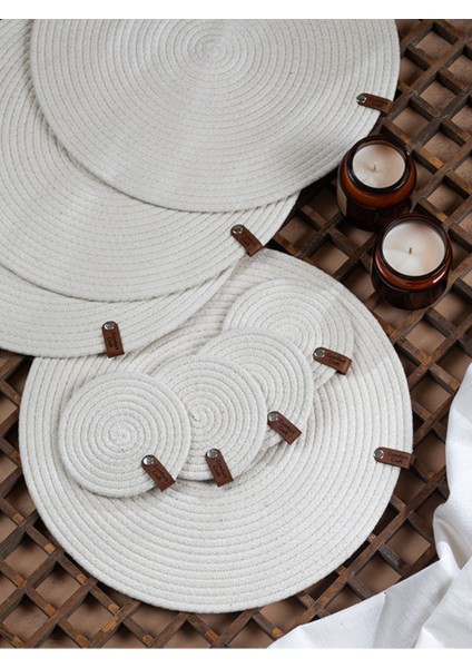 8'li Amerikan Servis Supla/bardak Altlığı TAKIMI|4TABAK4BARDAK Altlığı|beyaz modelleri