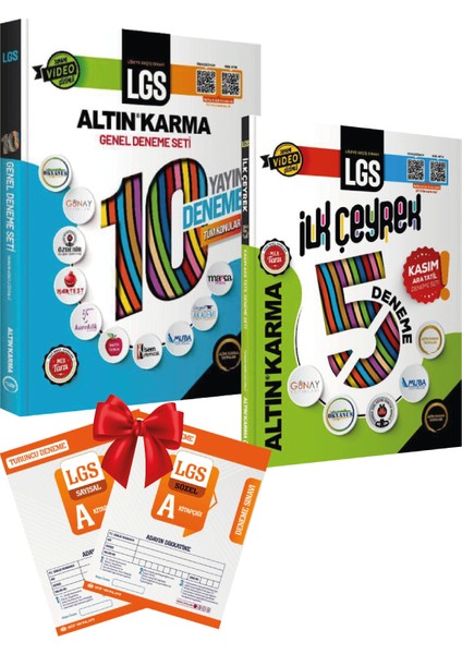 Altın Karma Yayınları Lgs 10 Genel 5 Ilk Çeyrek Deneme Seti (Hediyeli)