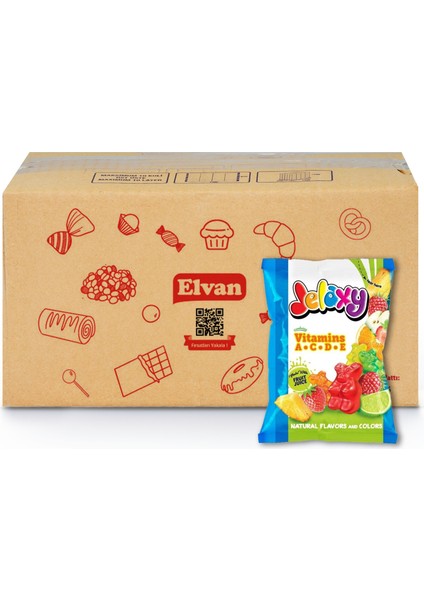 Vitaminli Ayıcık 130 gr. (5 Adet)