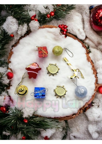 Yılbaşı Ağacı Süsü 9'lu Karışık fırsatları