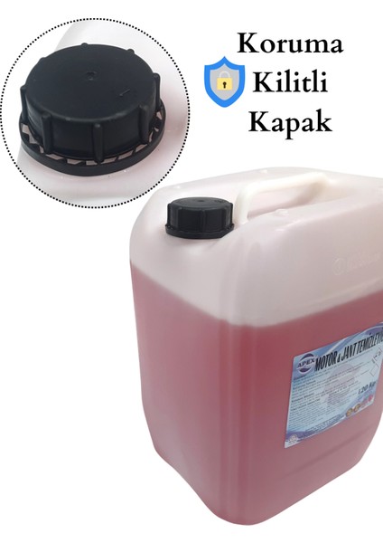 Oto Motor Ve Jant Temizleyici 20kg, Jant Parlatıcı Ve Araç Motor Temizleme Tek Formülde Fırça Hediye