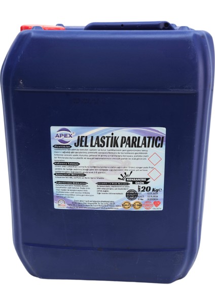 Oto Lastik Parlatıcı 20KG, Araç Lastik Parlatıcı Jel, Yeni Görünüm Için Araba Lastik Parlatıcı 20 kg