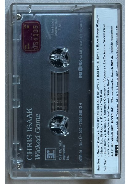 Chris Isaak – Wicked Game Kaset