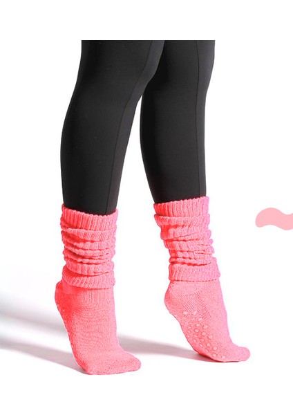 Sweetness Kaydırmaz Tozluk Çorap - Neon Pembe