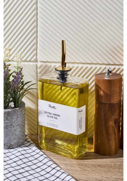 Molivet Gold Kapak 350ML Cam Yağdanlık-Sosluk-Sirkelik