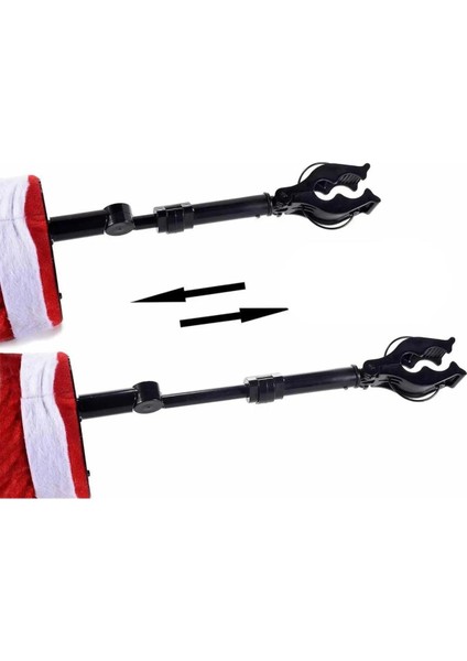 40CM Noel Baba Ayakları Pilli Hareket Eden Çam Ağacına Monte Yılbaşı Süsü (Treeside Kickers Santa) indirimleri