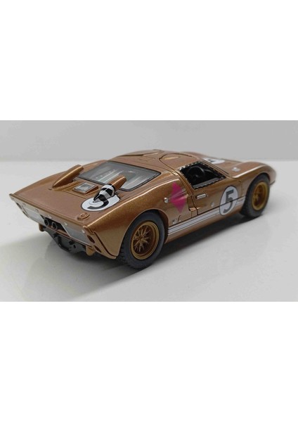 1:32 1966 Ford Gt 40 Mkıı Dtm Çek-Bırak Metal Araba fırsatları