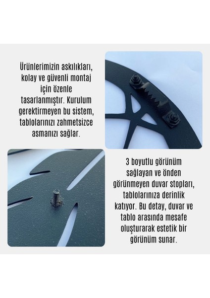 Kanatların Zarafeti Metal Tablo