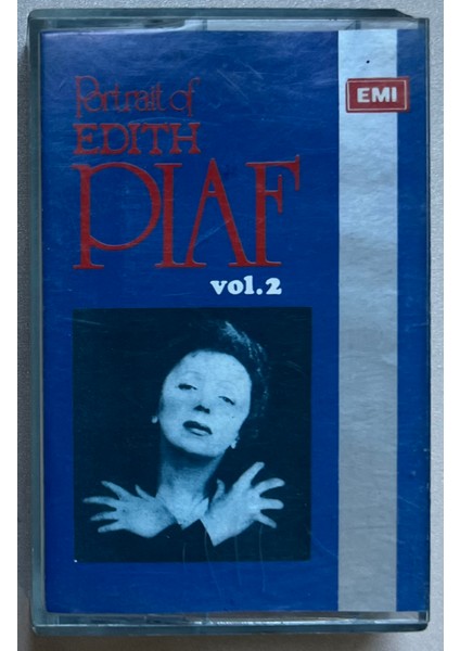 Edith Piaf – Portrait of Edith Piaf Vol 2 Kaset