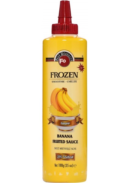 Muz Meyveli Sos Frozen 1 kg