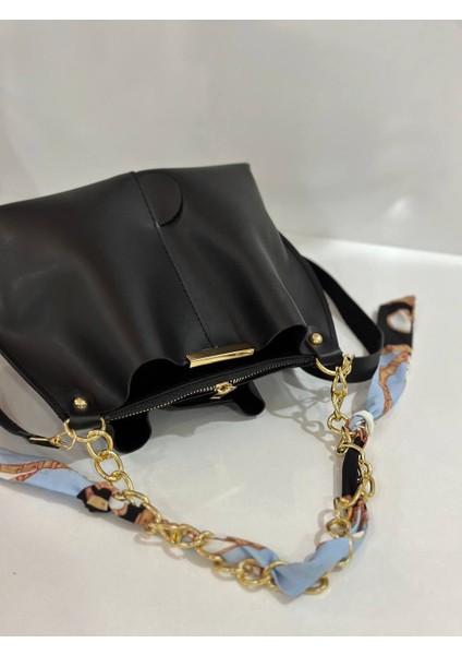 Kadın Fularlı 3 Bölmeli Çapraz Asklı Çanta fırsatları