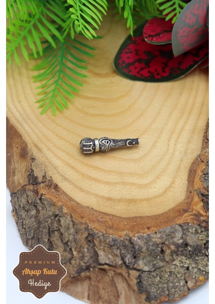 Iyı Tuğra Işlemeli 925 Ayar Gümüş Tesbih Imamesi 201023443 modelleri