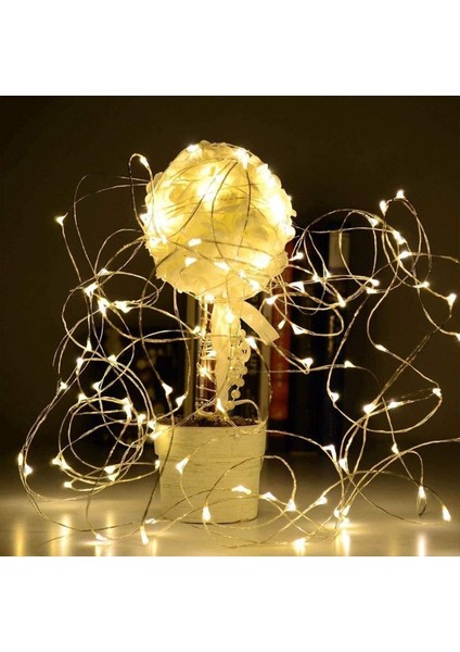 3 Metre Yılbaşı Ağacı Işığı Yeni Yıl Günışığı Peri LED Işık Sarı Dekoratif Pilli Ledli 3 Fonksiyonl fiyatları