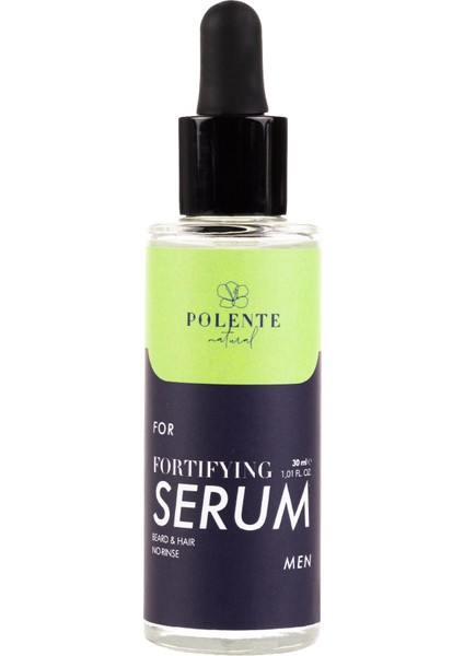 Men Fortifying Serum - Erkekler Için Güçlendirici Saç ve Sakal Serumu (30 Ml)