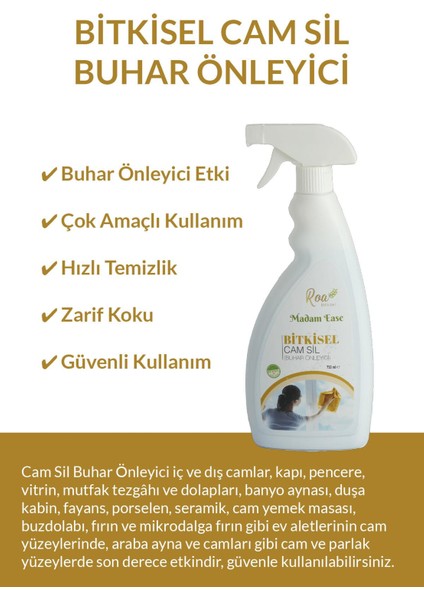 Cam Sil Buhar Önleyici 750ml modelleri