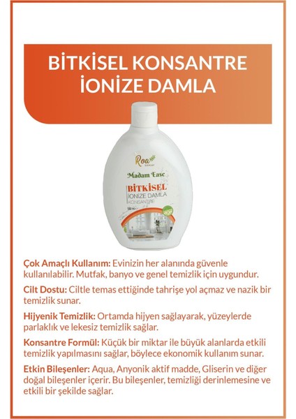 Konsantre İonize Damla 500ml modelleri