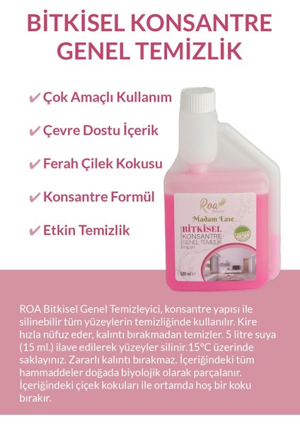 Konsantre Genel Temizleme Fresh 500ml modelleri