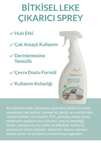 Leke Çıkarıcı Sprey 750ml modelleri