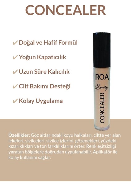 Concealer 8 ml fiyatları