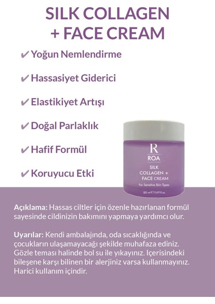 Silk Collagen Hassas Ciltler Için Yüz Maskesi 100 ml fiyatları