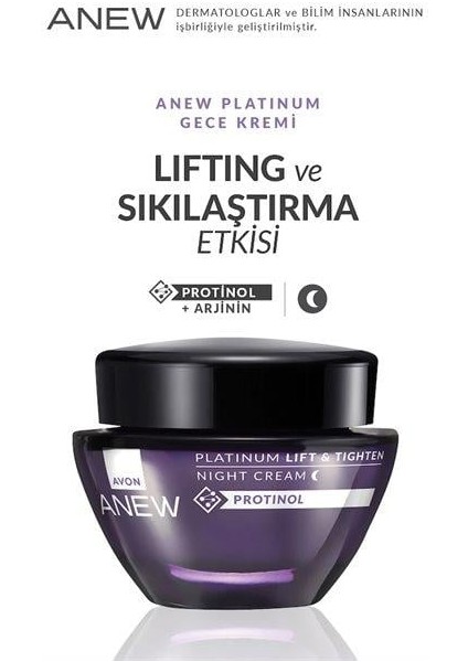 Anew Platınum Nıght Replenıshıng Gece Kremi 50 ml