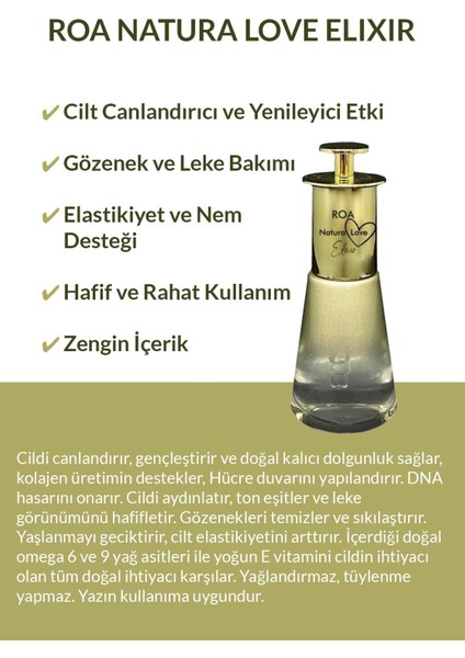 Natura Love Elixir 30 ml modelleri