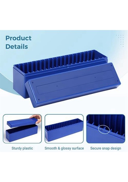 Хранение Продукции,madeni Para Plakası Saklama Kutuları, 3 Paket 20 Yuvalı Madeni Para Tutucu Organizatör Kutuları, Plastik Madeni Para Saklama Kutuları Seti (Yalnızca Kutular) (Yurt Dışından) fırsatları