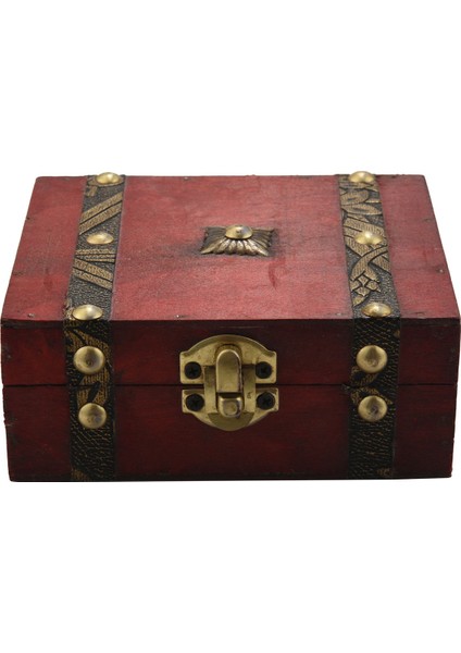 Хранение Продукции,2x Vintage Ahşap Hazine Sandığı Saklama Kutusu Kilit Organizatör Vaka Katlanabilir Mini Küçük Ahşap Ev Dekor Konteyner (Yurt Dışından) fiyatları