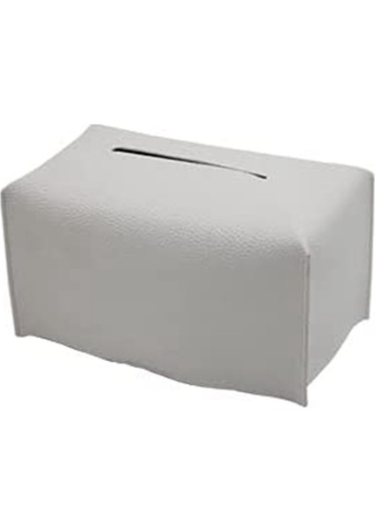 Doku Kutusu Kapağı, Modern Dekoratif Pu Deri Dikdörtgen Doku Kutusu Kasa Organizatör Tutucu Vanity Tezgah Için,организаторы Hmoe (Yurt Dışından)