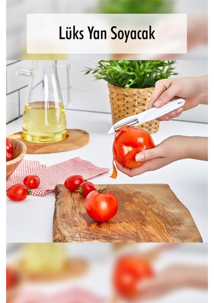 Lüks Yan Soyacak & Domates & Patates & Meyve Soyacağı