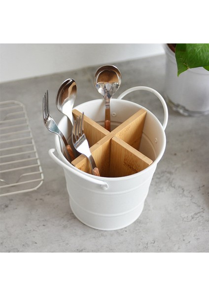 Хранение Продукции,3x Çatal Bıçak Takımı Organizatör Bıçak Standı Depolama Tutucu Ayrı Kaşık Çatal Çubuk Mutfak Pişirme Aracı Kova Beyaz (Yurt Dışından) fiyatları
