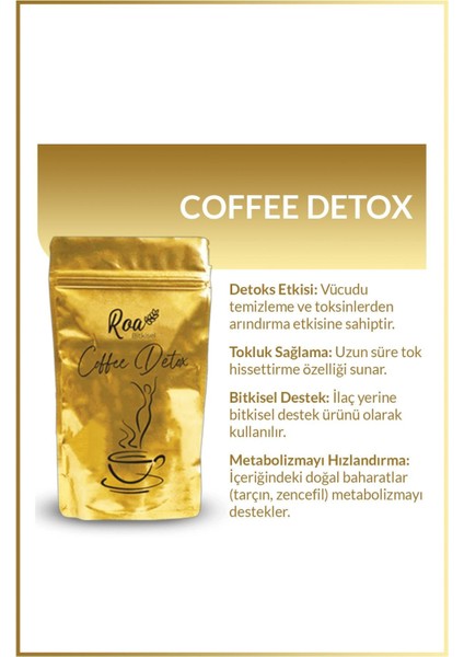 Coffee Detox 100 gr fiyatları