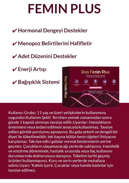 Femin Plus 30 Kapsül modelleri