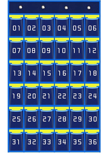 Хранение Продукции,4x 36 Numaralı Cepler Grafik Cep Telefonu Asılı Organizatör Asılı Saklama Çantası Sınıf Hesap Makinesi Telefon Tutucular (Yurt Dışından) indirimleri