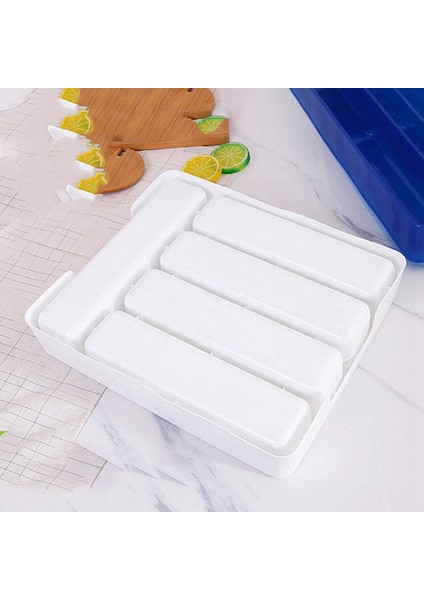 Хранение Продукции,2x Çekmece Organizatör Tepsi Kaşık Çatal Bıçak Ayırma Bitirme Saklama Kutusu Çatal Bıçak Takımı Mutfak Depolama Organizasyonu Beyaz (Yurt Dışından) modelleri
