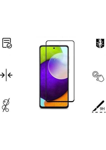 Samsung Galaxy A53 5g Ile Uyumlu Kırılmaz Cam 9d Tam Kapatan Süper Glass