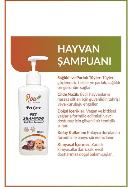 Şampuan Evcil Dostlara 500 ml fiyatları