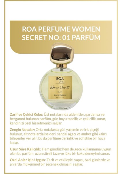 Perfume Women Secret No:01 Parfüm