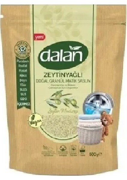 Doğal Gramanül Sabun Zeytinyağlı 500 gr x 8 Adet