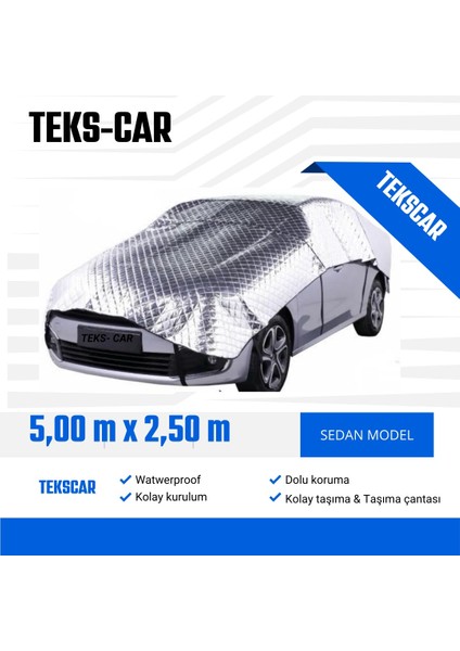 Sedan Model Uyumlu Universal Dolu,kar,güneş,yağmur Oto Brandası