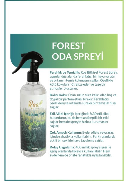Forest Sprey 400ml fiyatları