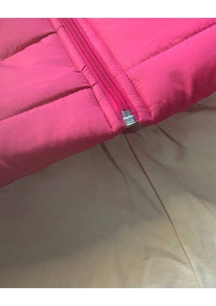 Kız Bebek Minnie Mouse Baskılı Şişme Yelekli Takım (Fuşya) indirimleri