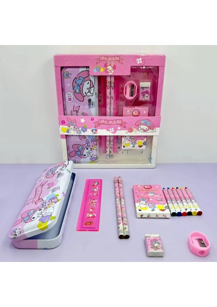 My Melody 7 Parça Kırtasiye Seti, Okul Seti- Pembe fiyatları