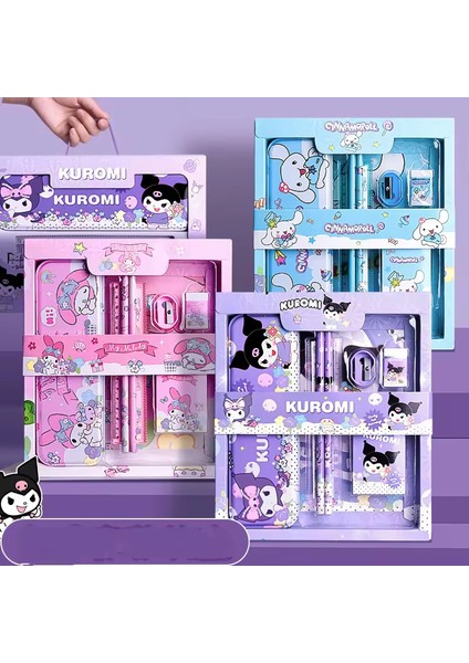 My Melody 7 Parça Kırtasiye Seti, Okul Seti- Pembe modelleri