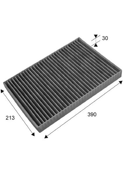 x Kabin Filtresi Chrysler 300 C 5.7 340HP 09/04-12/10 12