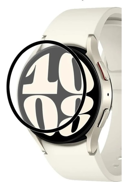 Galaxy Watch 6 - 43MM Uyumlu 5d Tam Kaplama Nano Ekran Koruyucu