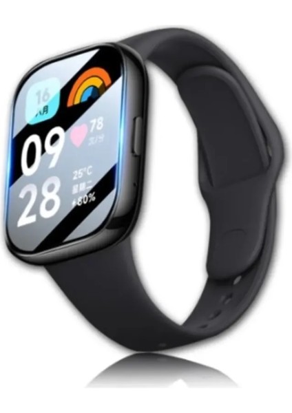 Xiaomi Redmi Watch 3 Uyumlu 5d Tam Kaplama Nano Ekran Koruyucu